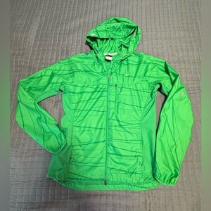 Nike Fit Storm Hooded Fleece Women Green Jacket